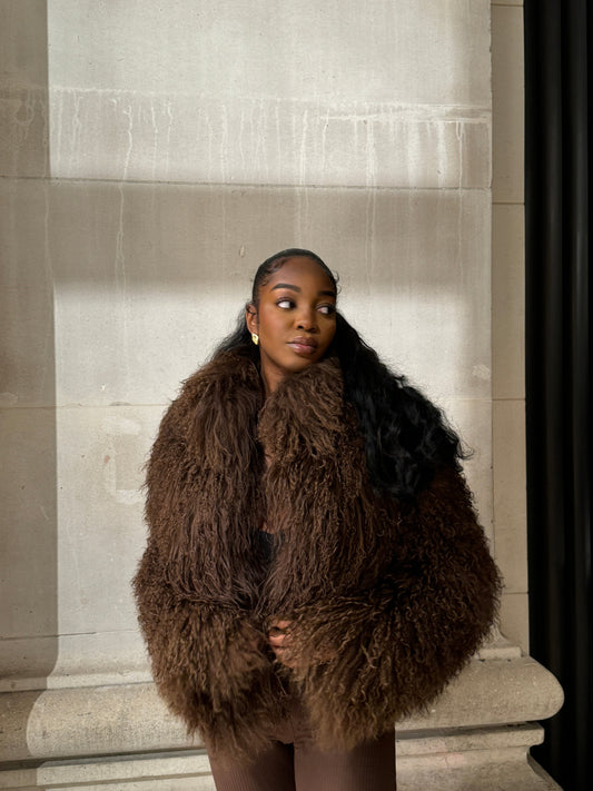 Brown Fur Coat