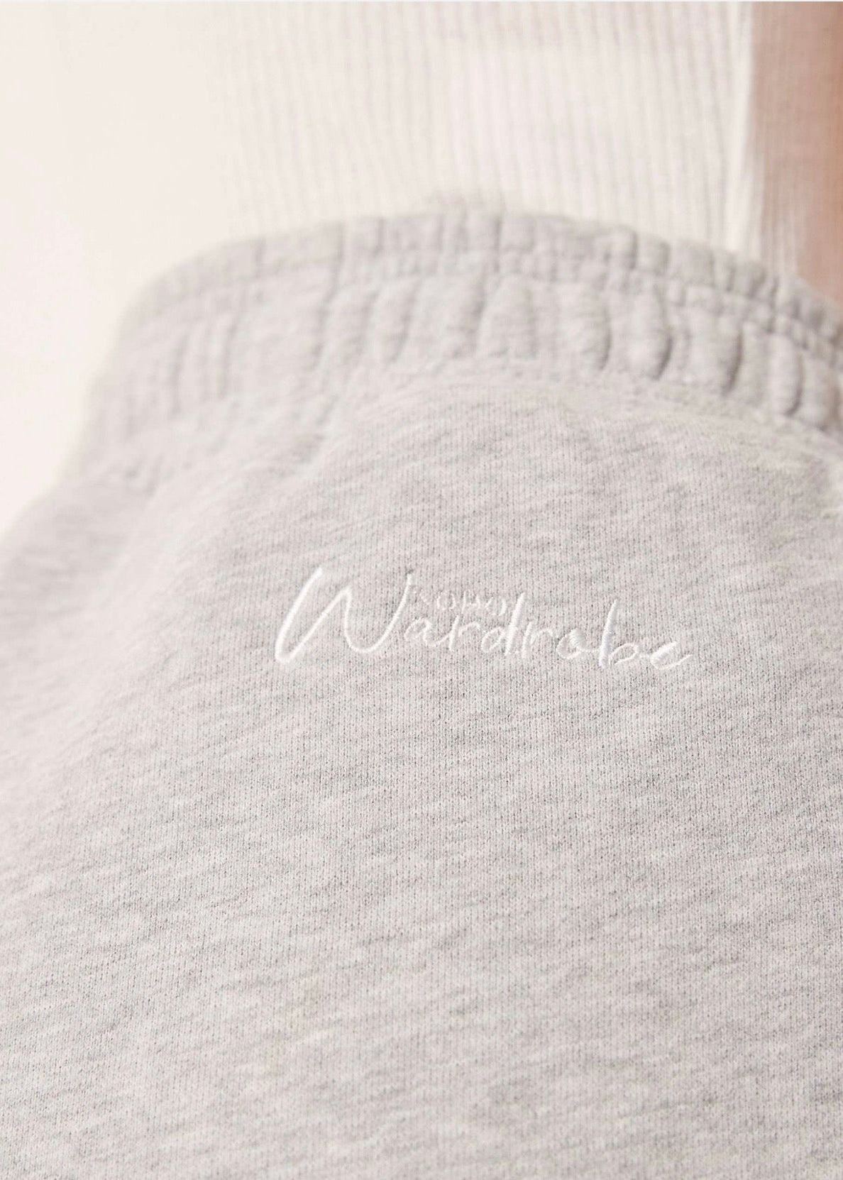 Soho Wardrobe Grey Marl Runner Shorts