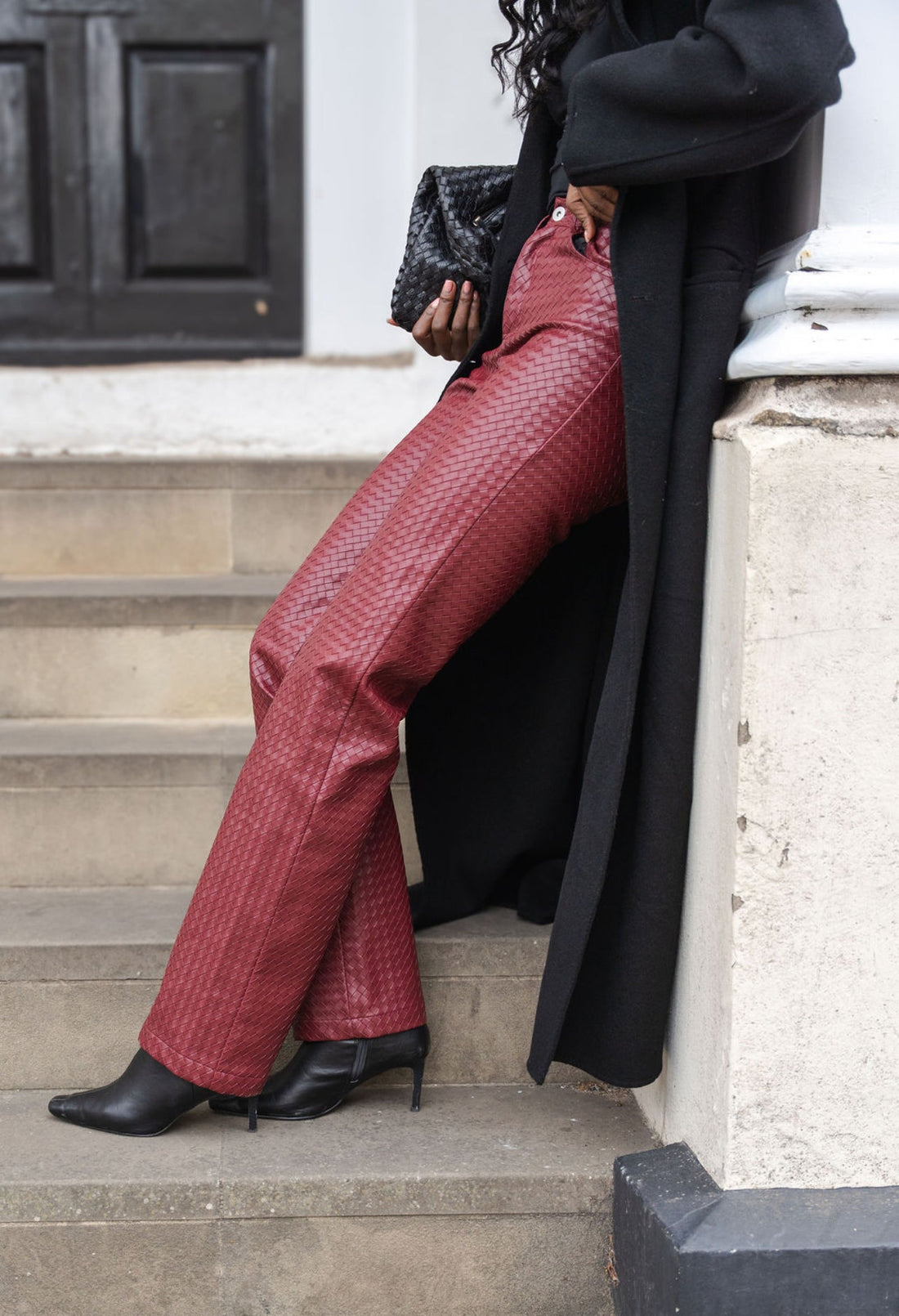 Timeless Texture: Why Woven Leather Trousers in Deep Brown Are Your New Wardrobe Essential