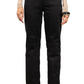 Person Black Suede Trousers  pants on a plain background