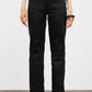 Suede High Waisted Trousers- Black (Pre Order)